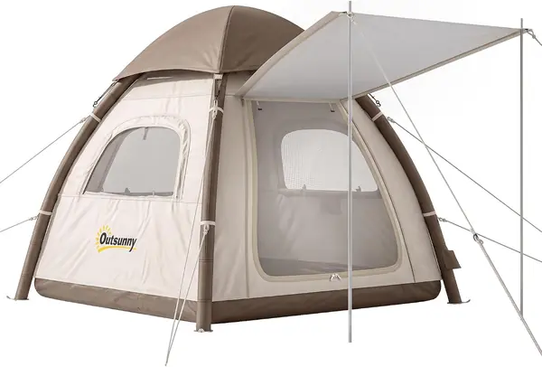 Aufblasbares Zelt 3 Personen Schneller Aufbau Outdoor