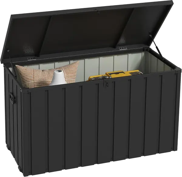 Gartenbox 450L Auflagenbox Truhe Aufbewahrungskiste mit