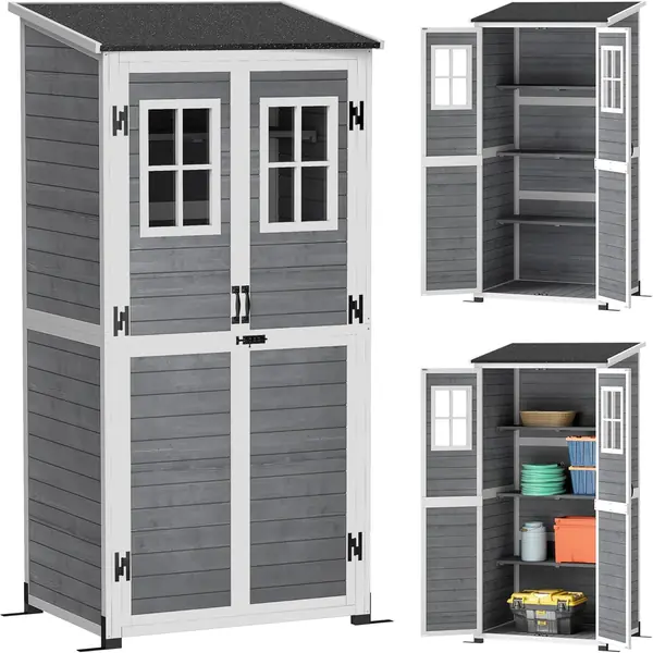 Gartenschrank Holz