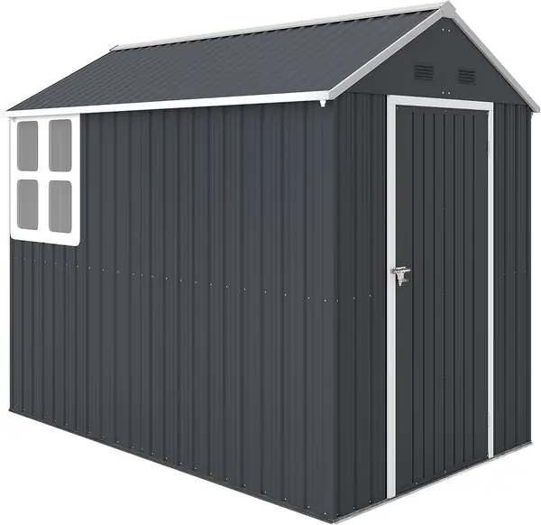 Geräteschuppen 4m2 – Gartenschrank für Terrasse, Balkon