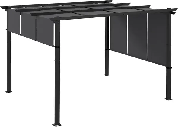 Pergola ca. 3 – Dunkelgrau