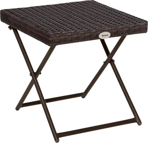 Polyrattan Beistelltisch Gartentisch klappbar Couchtisch